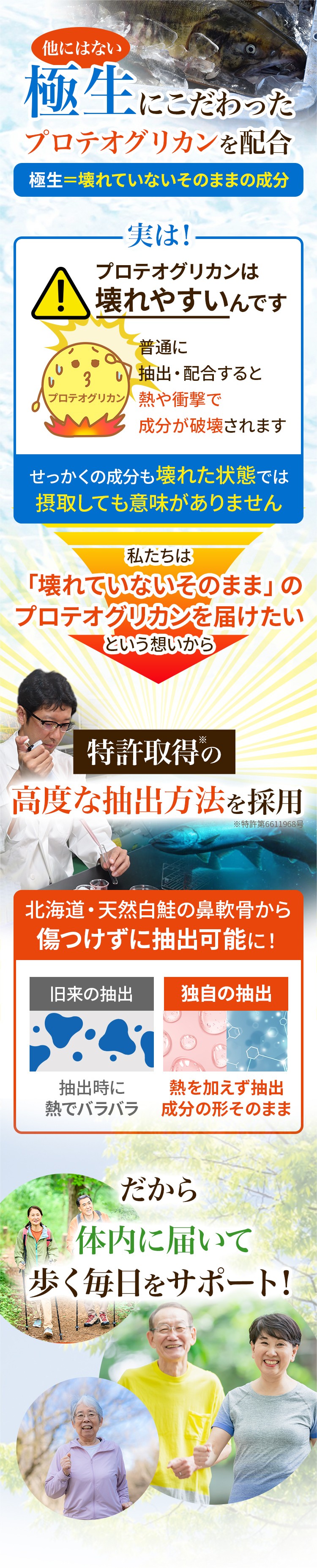 プロテオグリカン3つの役割